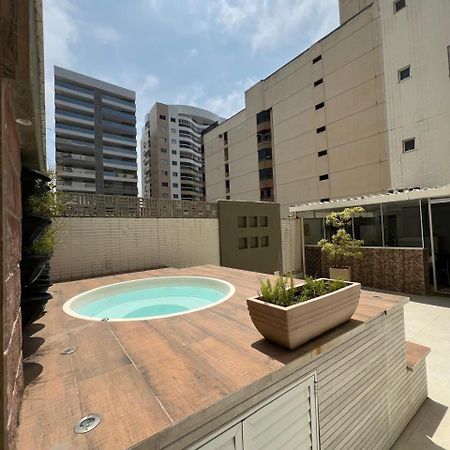Apt 3Q Luxo Com Ar E Jacuzzi Na Beira Mar Guarapari Exteriör bild